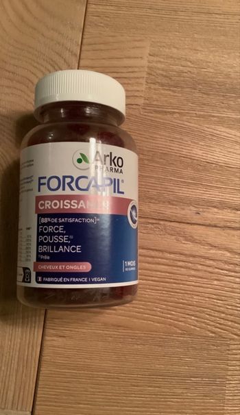 Forcapil Gummies Croissance Neuf