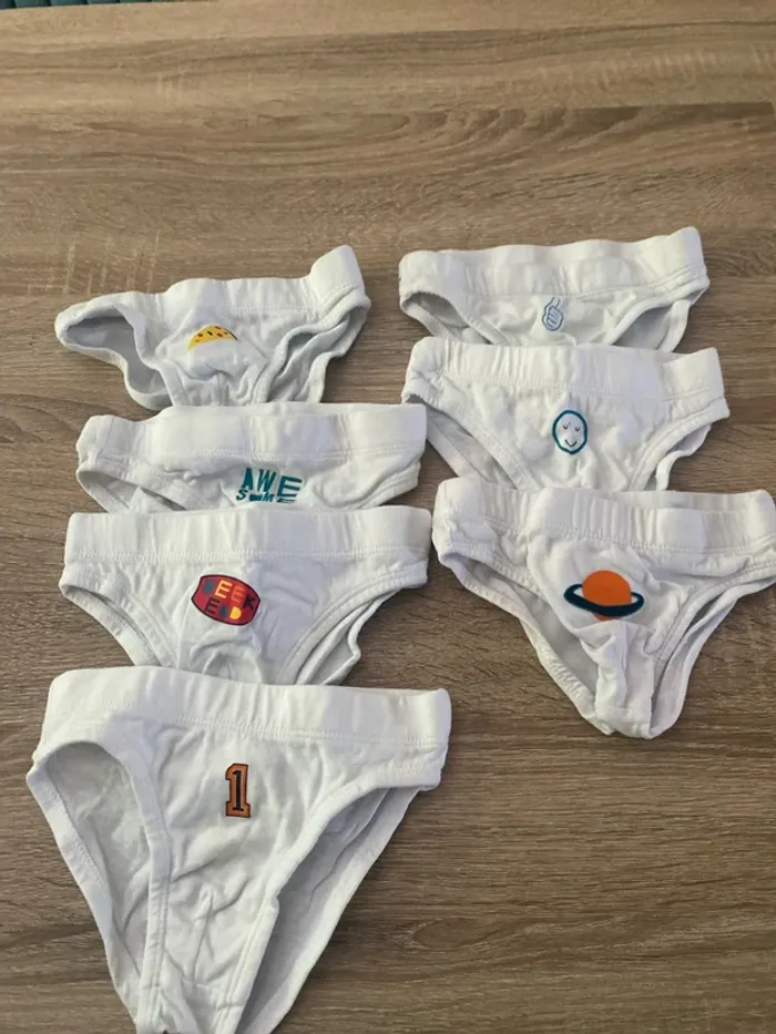 Lot slips garçon 3 ans orchestra