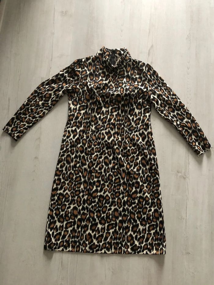 AN121- Robe vintage love T46-48 portée 1 soirée - photo numéro 3