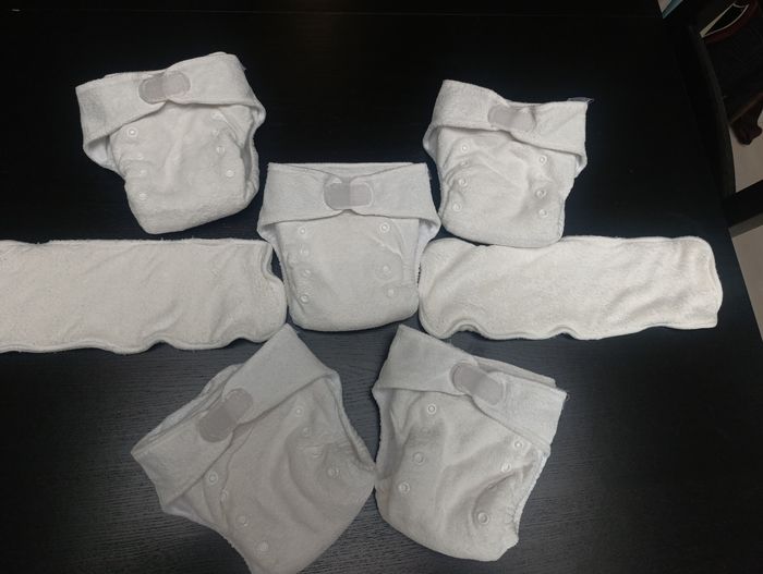 Lot 5 couches de nuit Noctéa Ma’Boule de Couches + 2 inserts Dreamliner - photo numéro 2