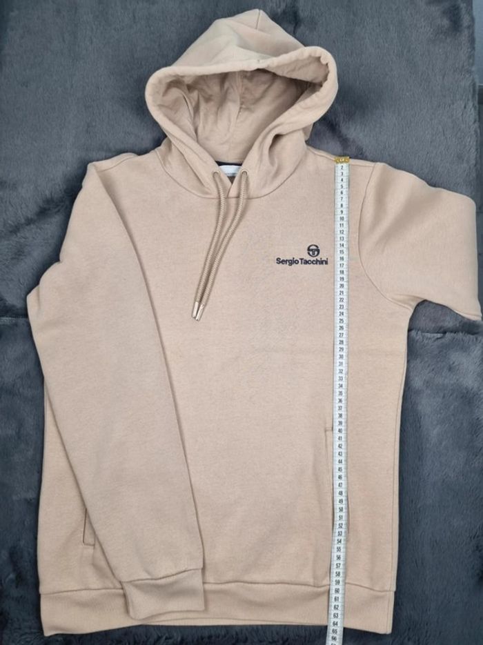 Pull capuche Sergio Tacchini beige, S Hommes - photo numéro 7