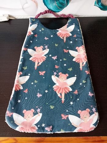 Bavoir  maternelle long cou élastique