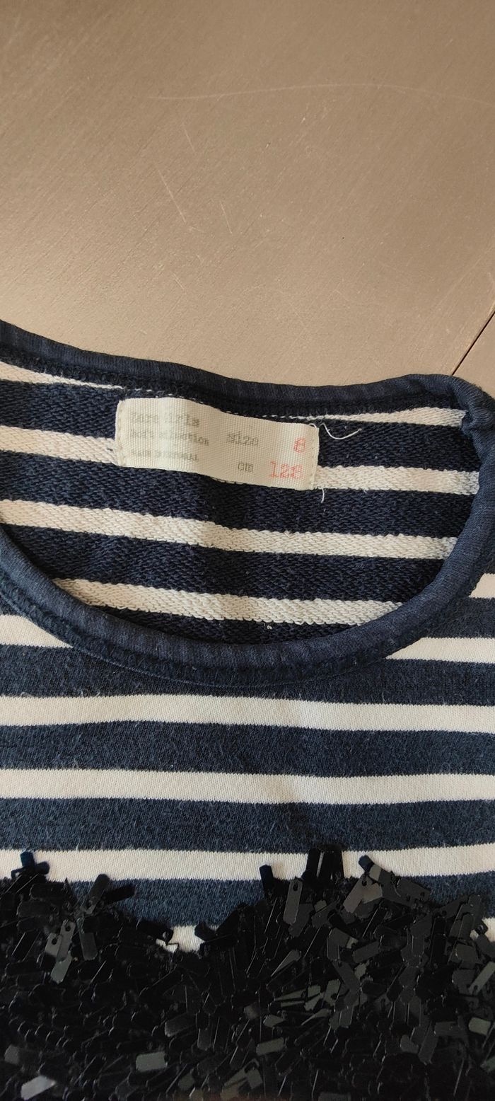 T-shirt à manches longues Zara - photo numéro 3