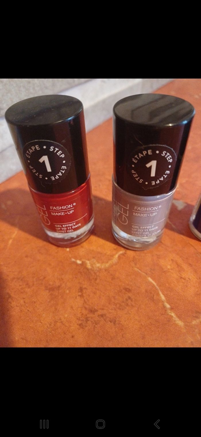Ensemble vernis  / top coat - photo numéro 2