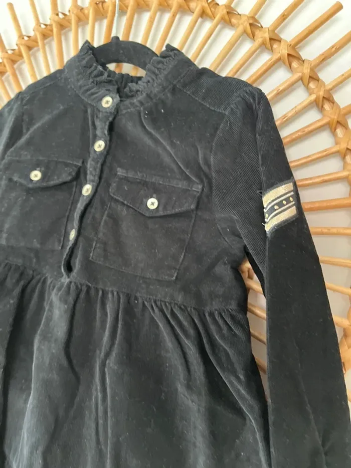 Robe velours 4 ans - photo numéro 3