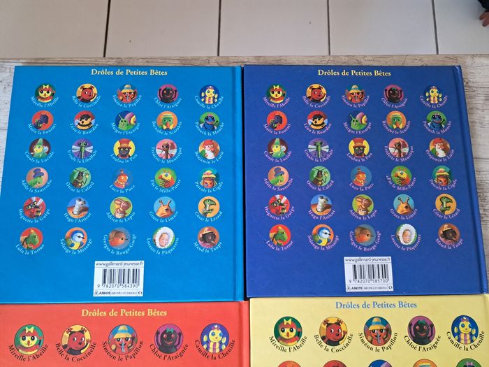 Lot de 7 albums d'Antoon krings collection drôles de petites bêtes - photo numéro 6