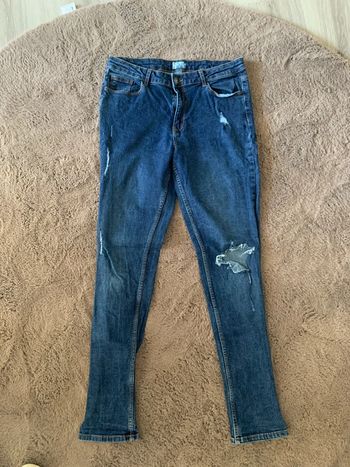 Jeans slim avec trous