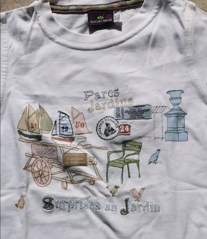 Tee-shirt sergent major 5 ans - photo numéro 2