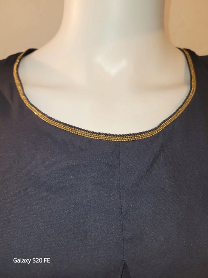 Robe bleu marine h et m - photo numéro 3
