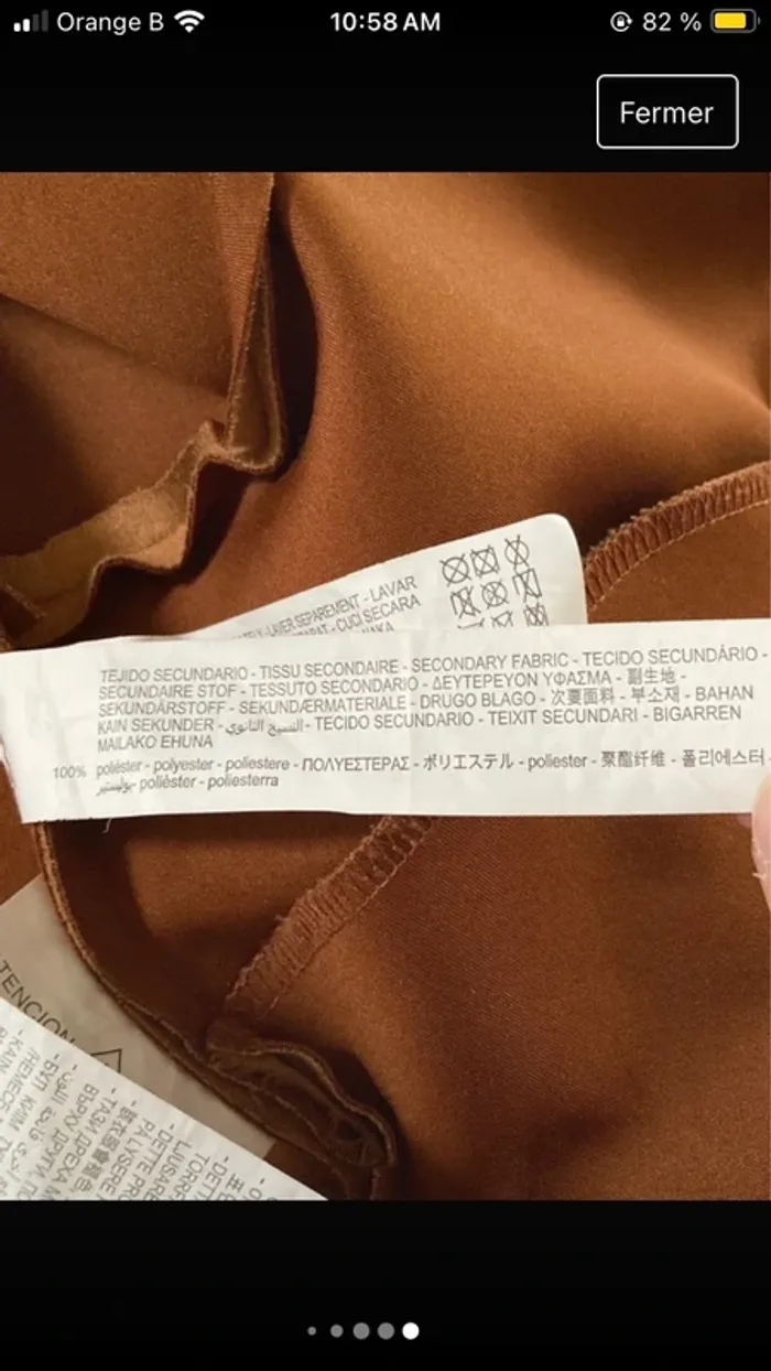 Magnifique manteau imitation daim || taille EUR S || Zara || état impeccable - photo numéro 8