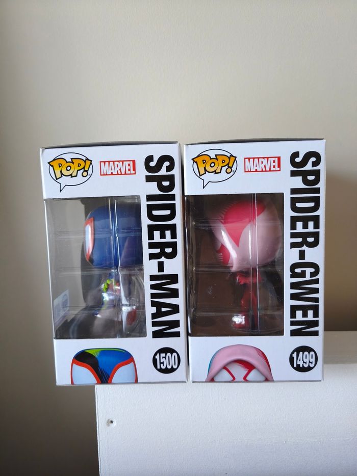 Funko pop spider-man 1500 & spider-gwen 1499 - photo numéro 4