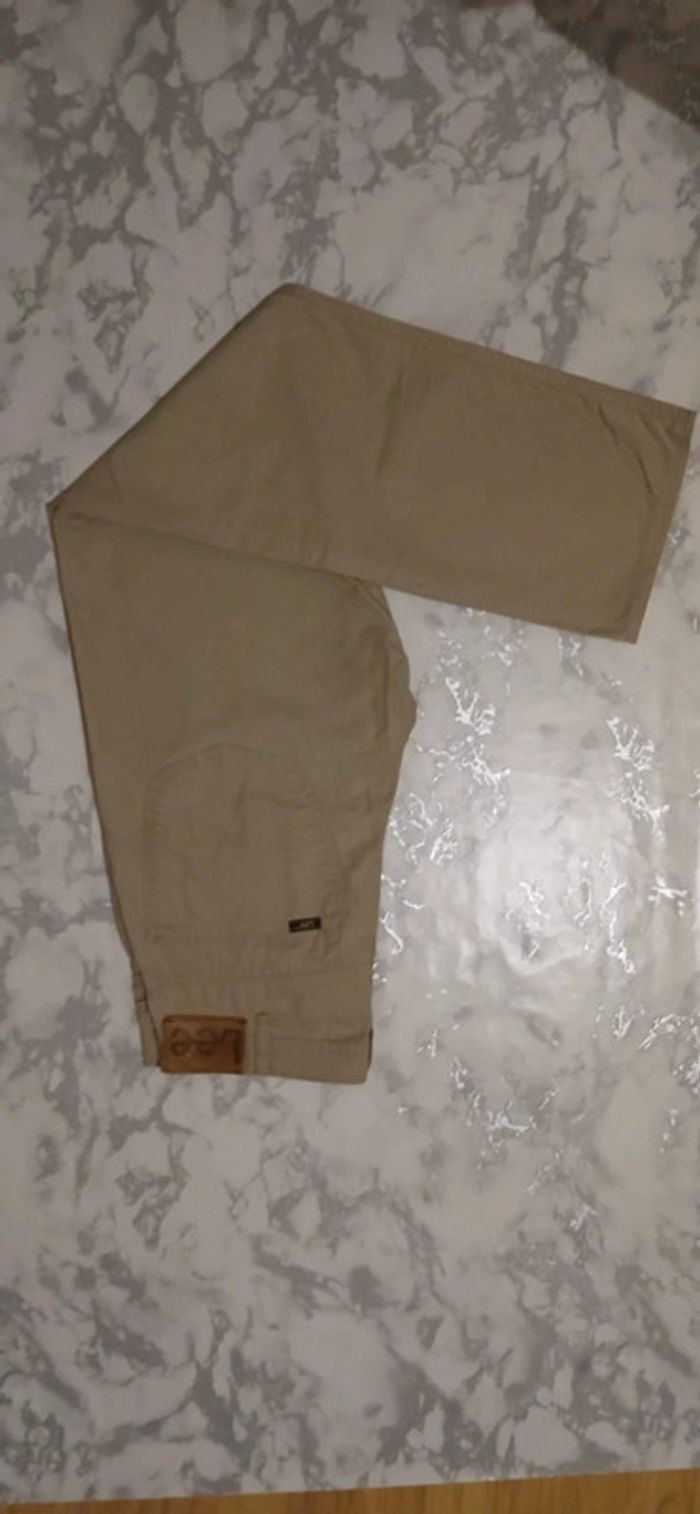 Pantalon Lee Cooper beige taille 33 - photo numéro 5