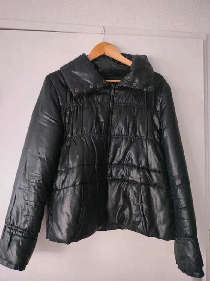 Doudoune matelassée noire Taille M - photo numéro 2