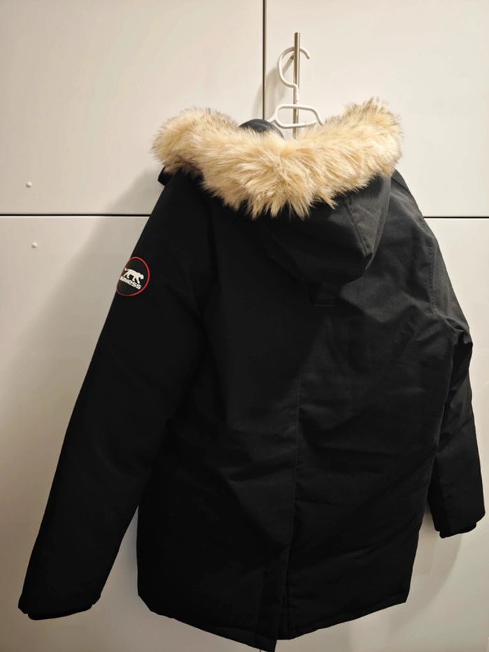 Parka manteau capuche moumoute chaud Airness taille L - photo numéro 3