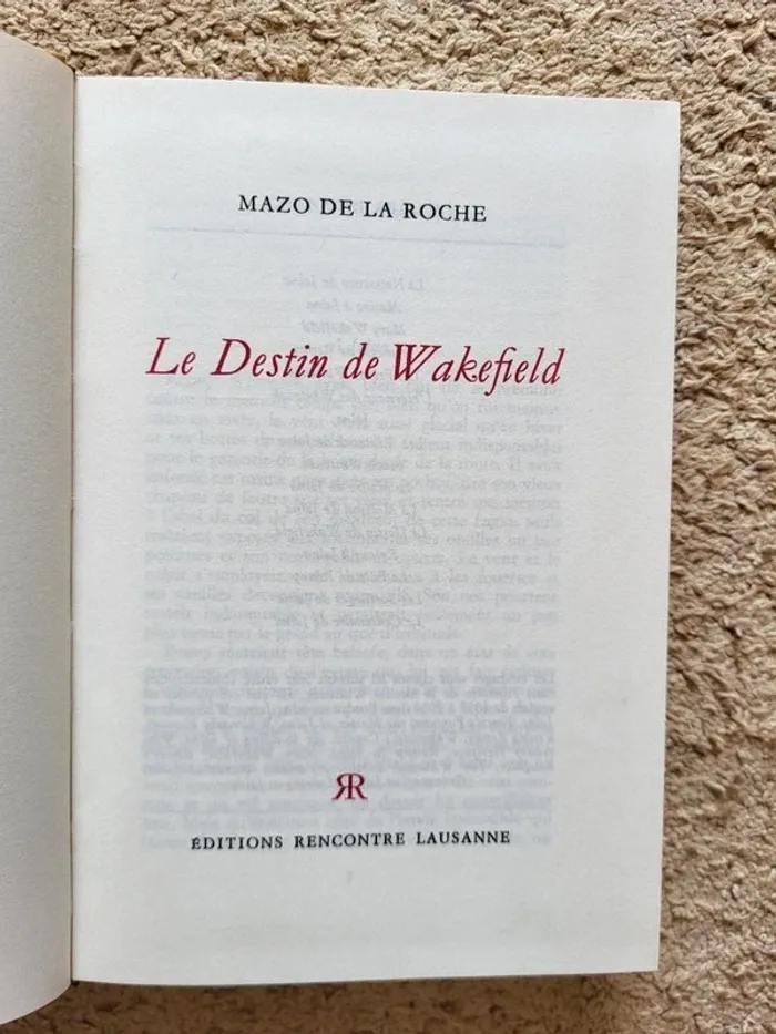 Lot des 16 livres "Les Jalna" de Mazo de La Roche - La saga des Whiteoak - photo numéro 9
