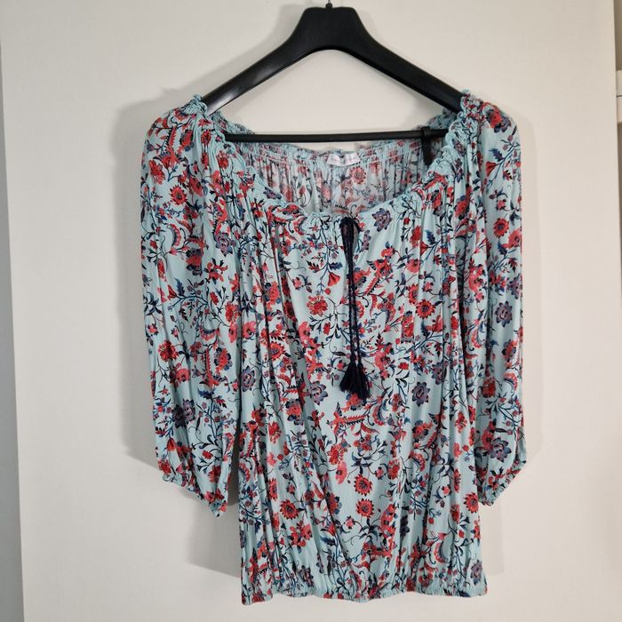 Blouse Fleurie Cache-Cache, Taille 40, Très bon état - photo numéro 1