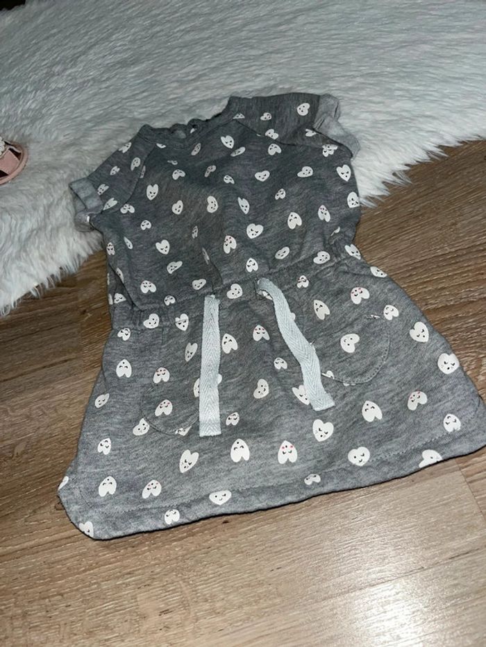 Robe grise à motifs - photo numéro 2