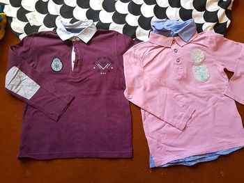 Lot de 2 polos garçon hiver 6ans vertbaudet ycc