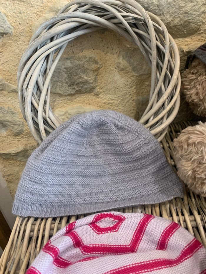 Lot 2 Bonnets Automne Hiver Repetto & Dpam 2/4 Ans - photo numéro 10
