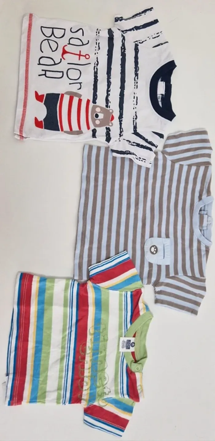 T-shirt garçons👕 ( 6 Mois ) - photo numéro 3