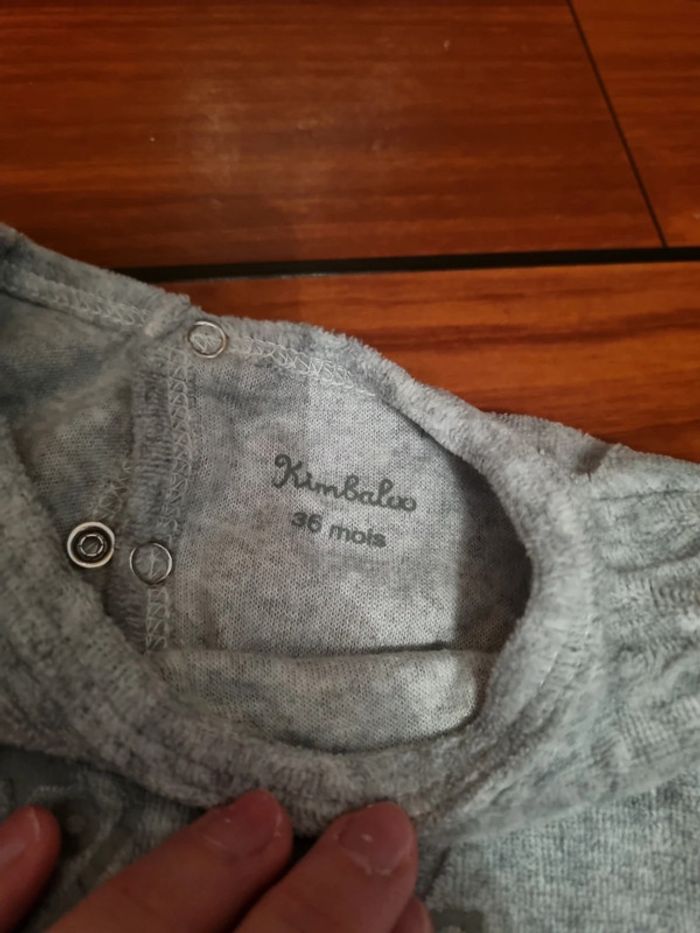 2 grenouillères 36 mois - photo numéro 5