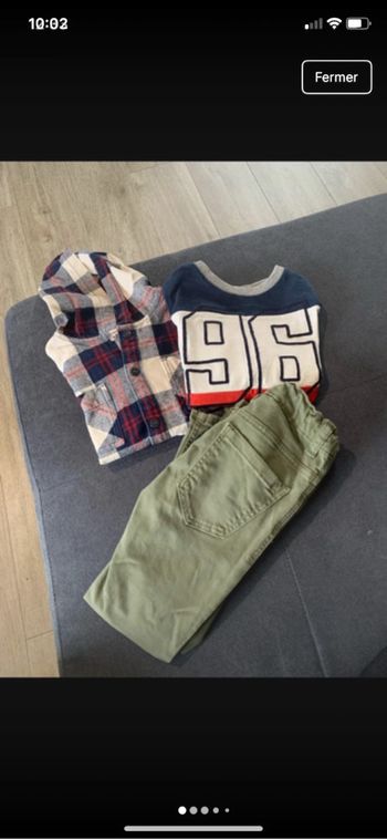 Ensemble chemise/ pantalon
