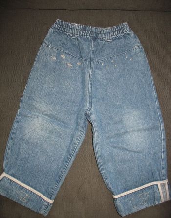 JEAN BÉBÉ FILLE "DU PAREIL AU MÊME" - 18 MOIS - n°01