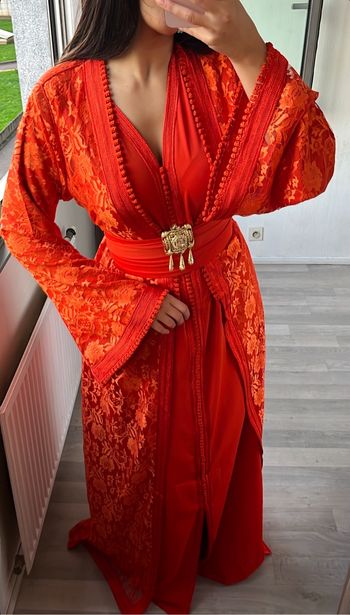 Tekchita dentelle orange