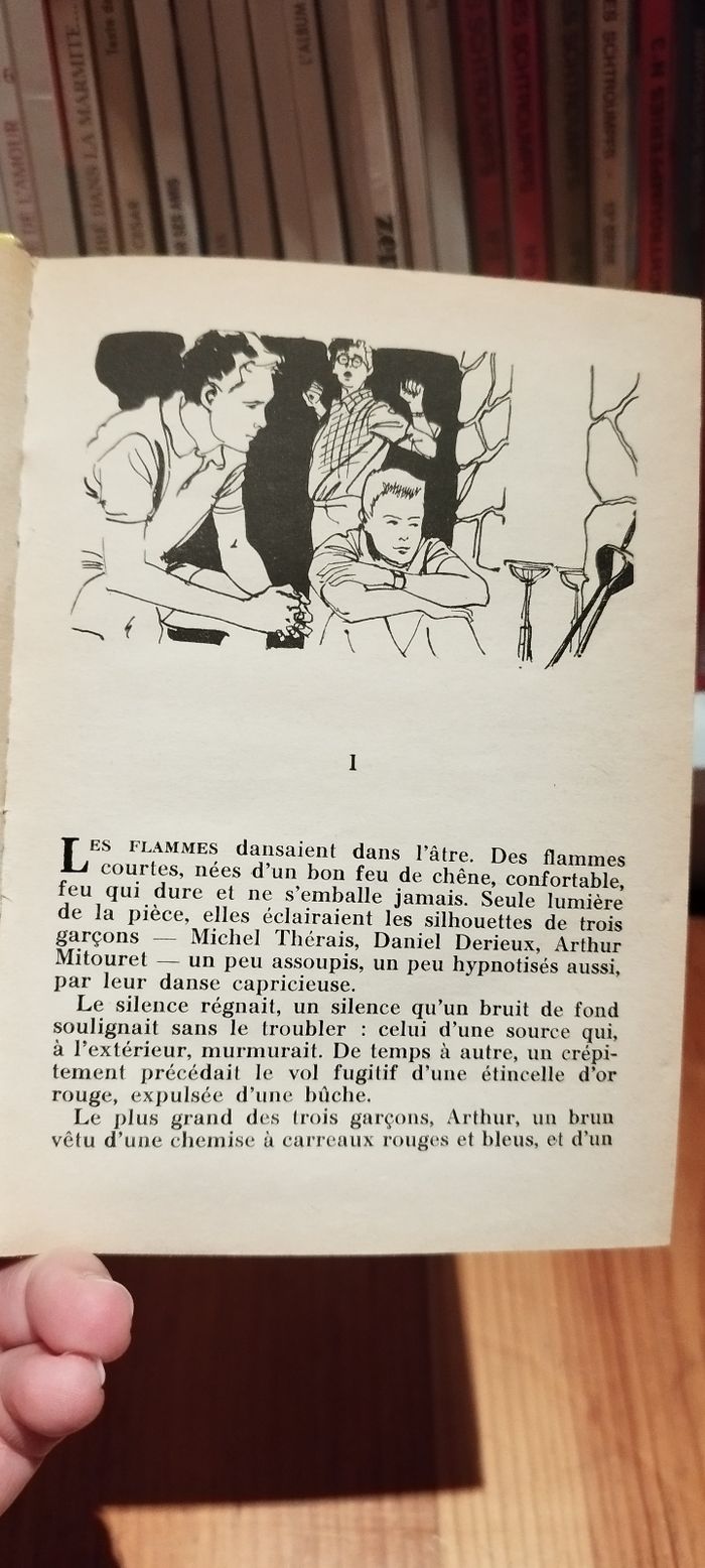 Michel et le trésor perdu livre vintage - photo numéro 3