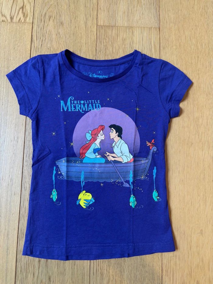 T-shirt Disneyland Paris la petite sirène 8 ans