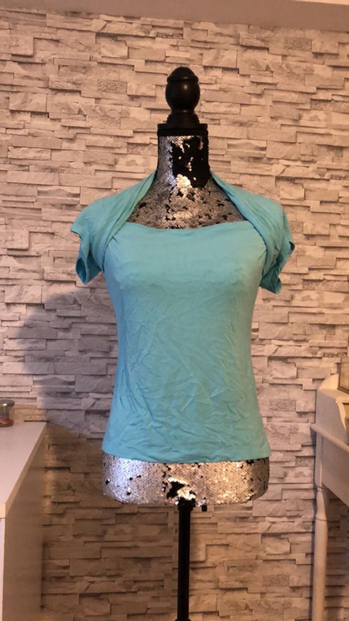 Teeshirt turquoise