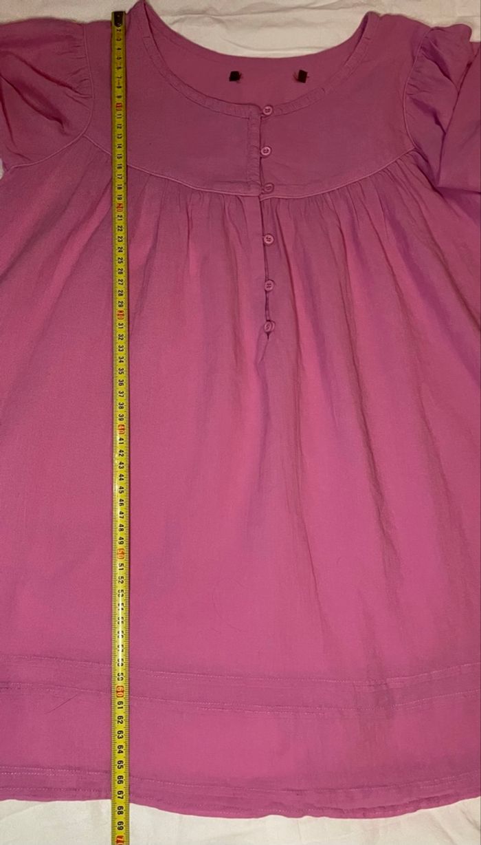 Haut rose pâle manches 3/4 - photo numéro 5