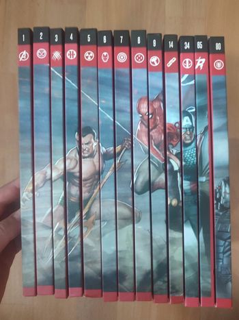 Collection Marvel red 13 volumes