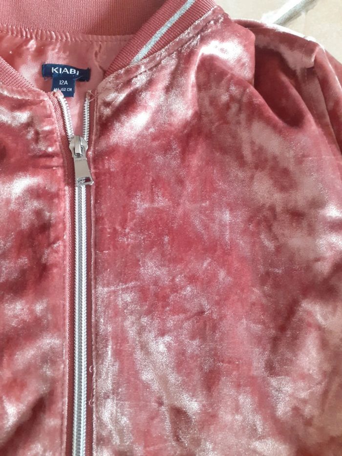 Veste à fermeture rose irise - photo numéro 3