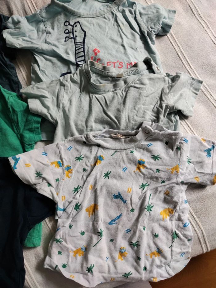 Lot de 7 tee shirt manche courte - photo numéro 3