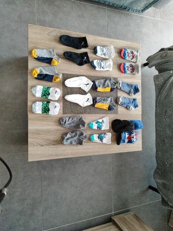 Lot de 12 paires de chaussettes 27/30