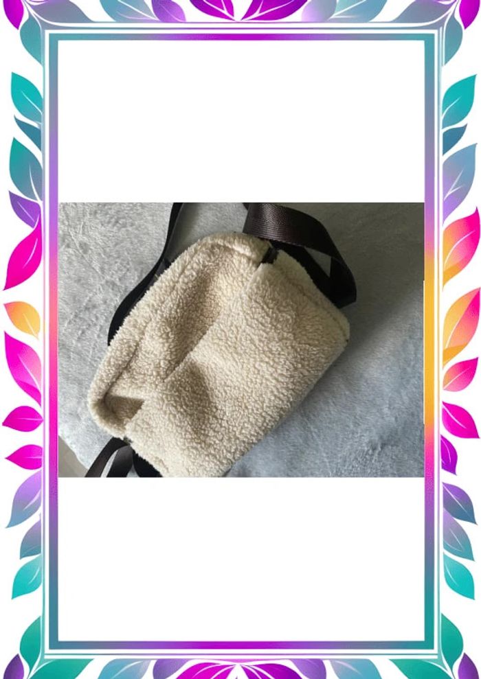 Sac bandoulière peluche - photo numéro 3