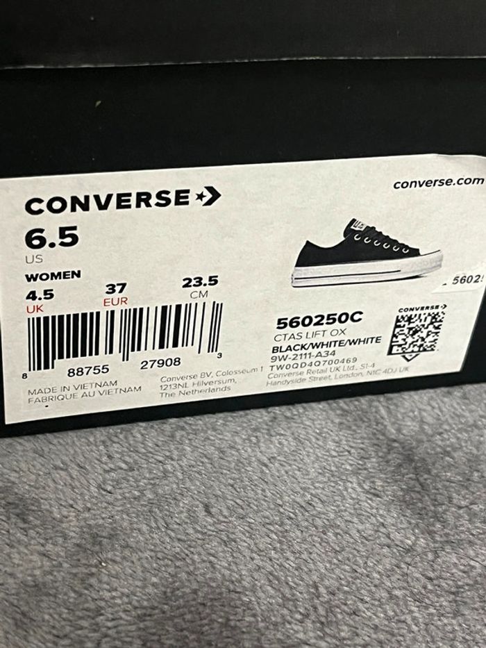 Converse all star noire - photo numéro 2
