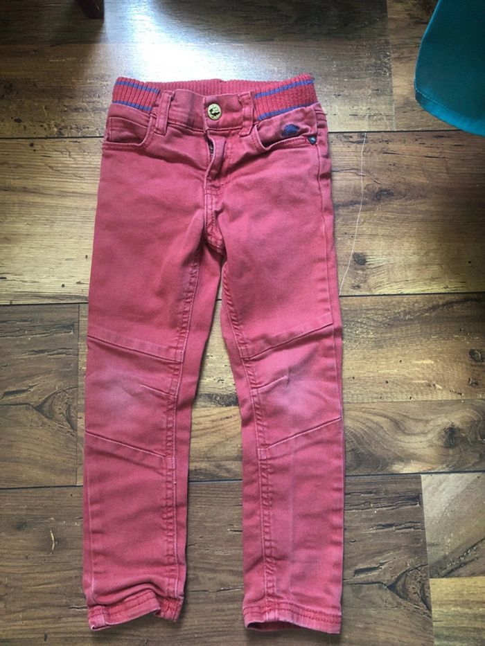 Jean rouge Sergent Major 4 ans