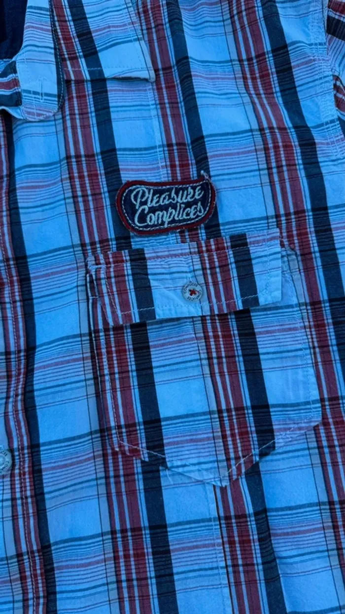 Chemise à carreaux homme XL – Complices - photo numéro 4
