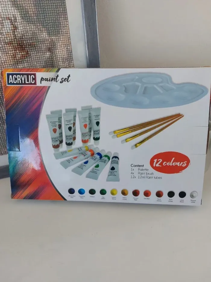 Set de peinture acrylique - photo numéro 2