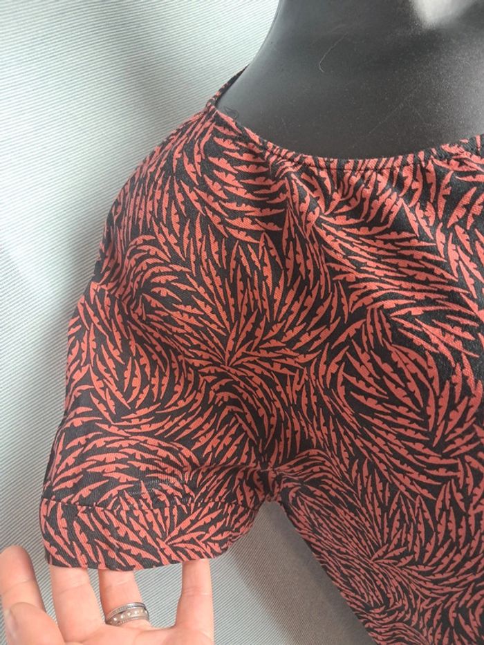 American vintage haut tee-shirt blouse T.36/38 - photo numéro 3