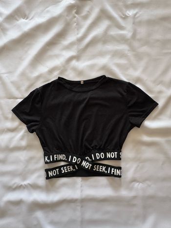 T-shirt avec bandes élastiques - SHEIN - M/38
