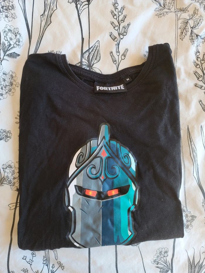 Tshirt noir homme Fortnite - photo numéro 2