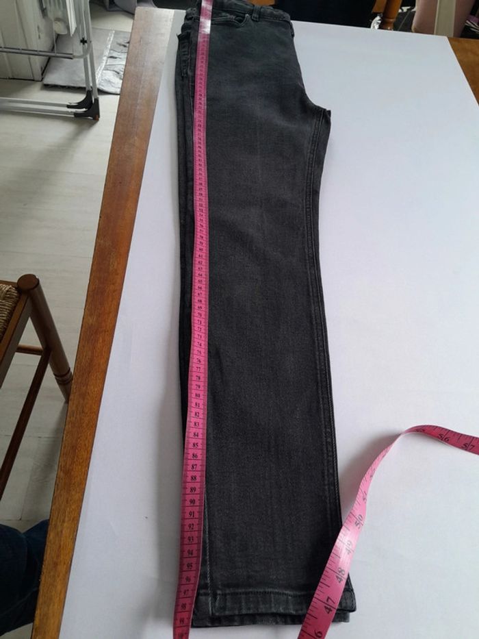 Jean slim taille haute galeries lafayette petit 38 - photo numéro 10