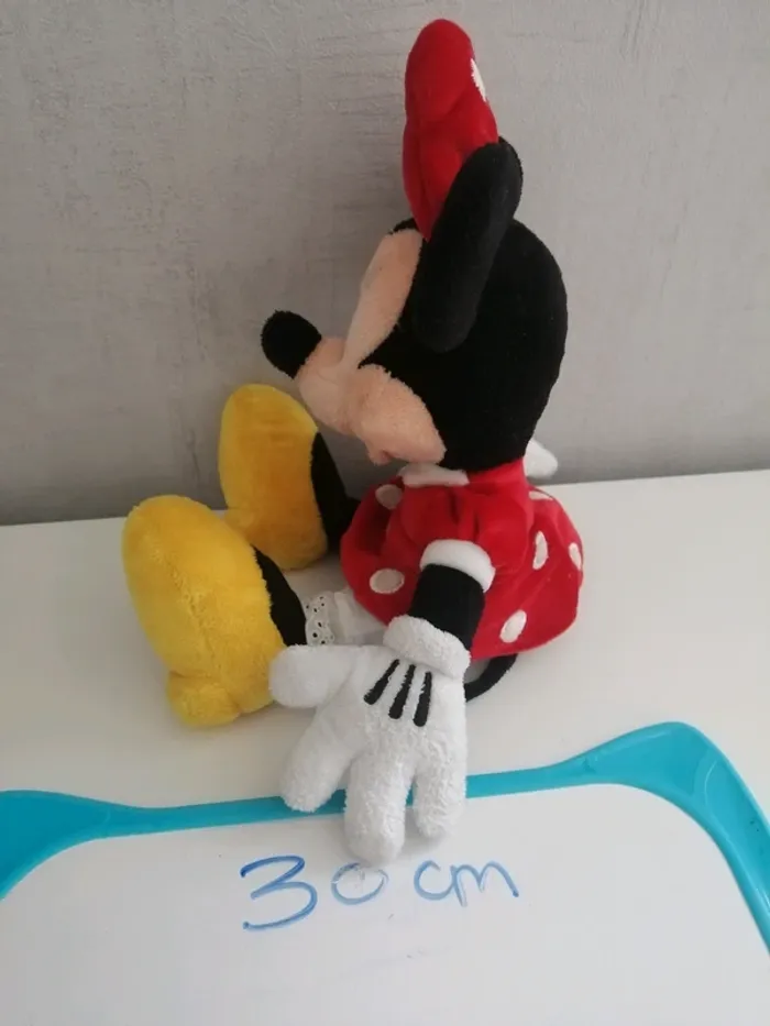 Peluche minnie rouge - photo numéro 3
