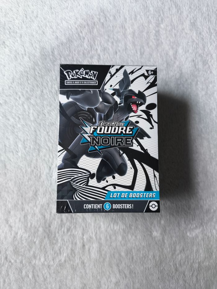 Pokémon EV10.5 : Bundle 6 Boosters Foudre Noire