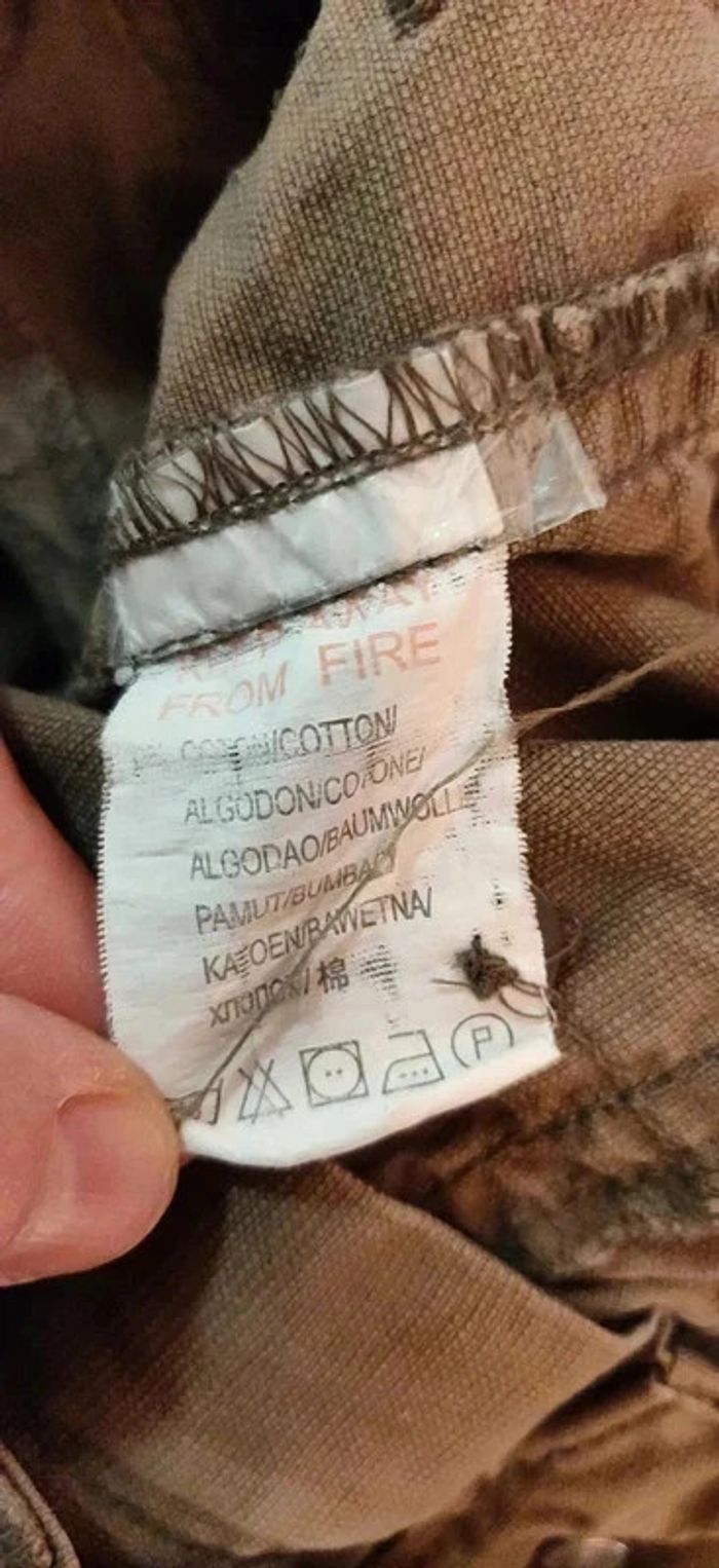 Bermuda marron kaki Kiabi 6 ans - photo numéro 6