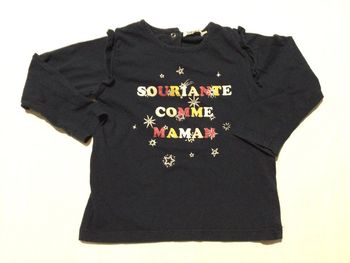 T shirt manches longues 24 mois
