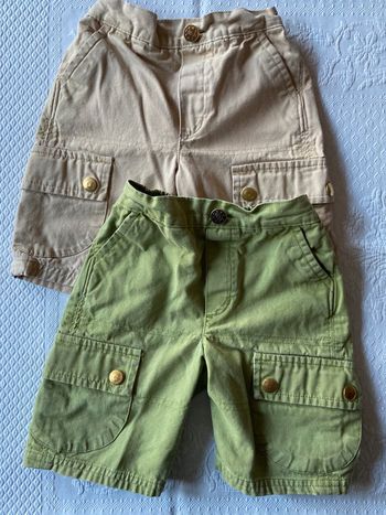 Lot 2 shorts 2 ans 24 mois Verbaudet